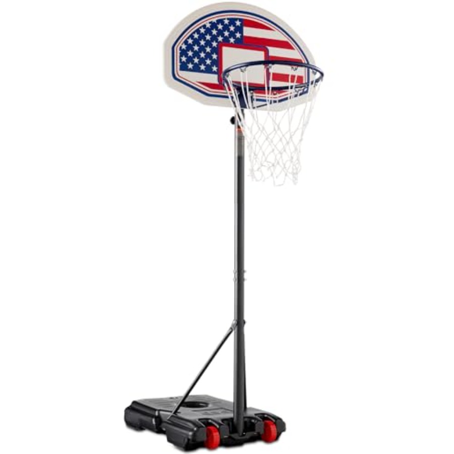 Basketball Hoop Outdoor - height-adjustable basketball hoop for outdoor use,