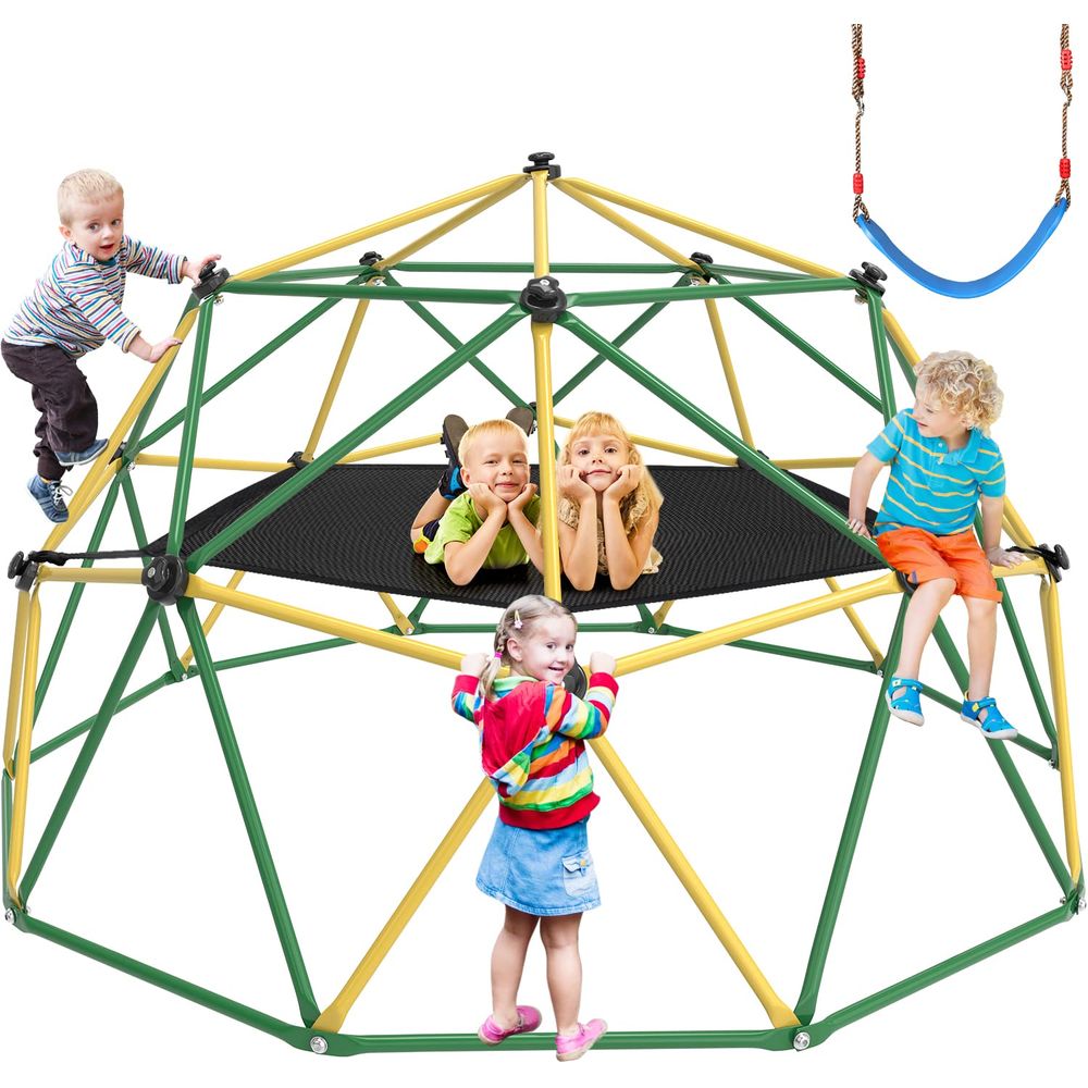 Kids Outdoor Dome Climber - Climbing Dome, 10FT Dome Climber with