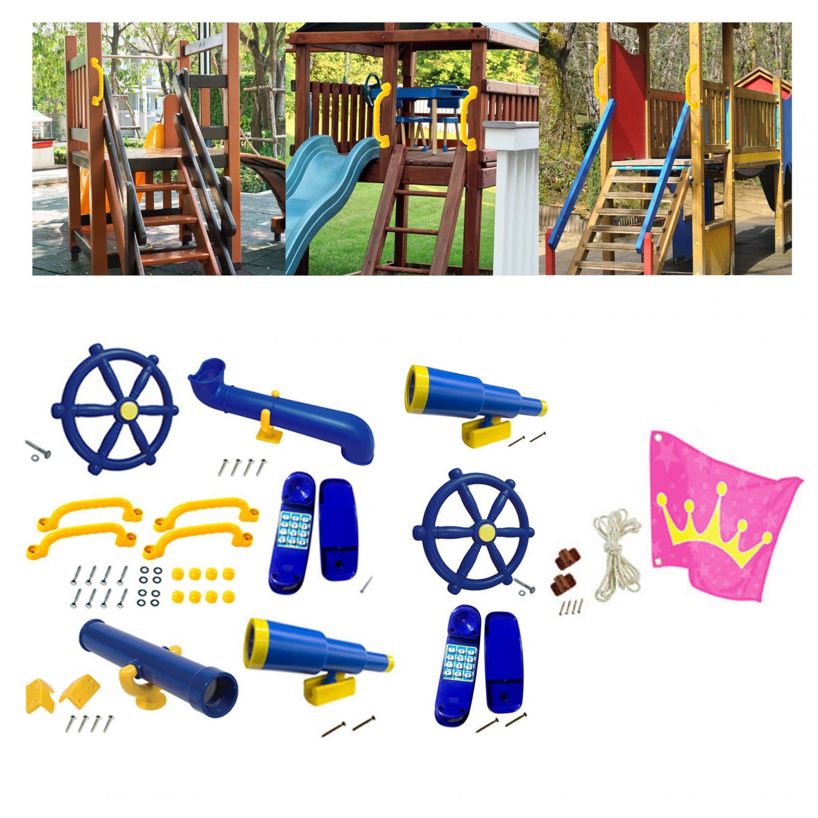 Kids Outdoor Ninja - Creative Playground Accessories Swingset Attachments Backyard