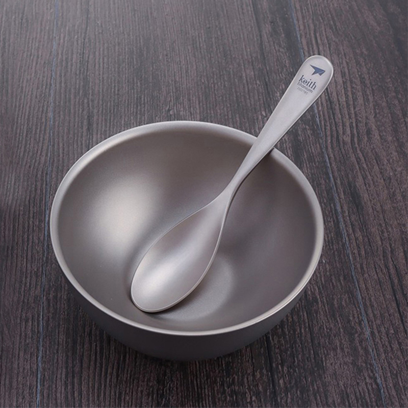 Kids Outdoor Dining Set - Keith Pure Titanium Rice Spoon Dessert