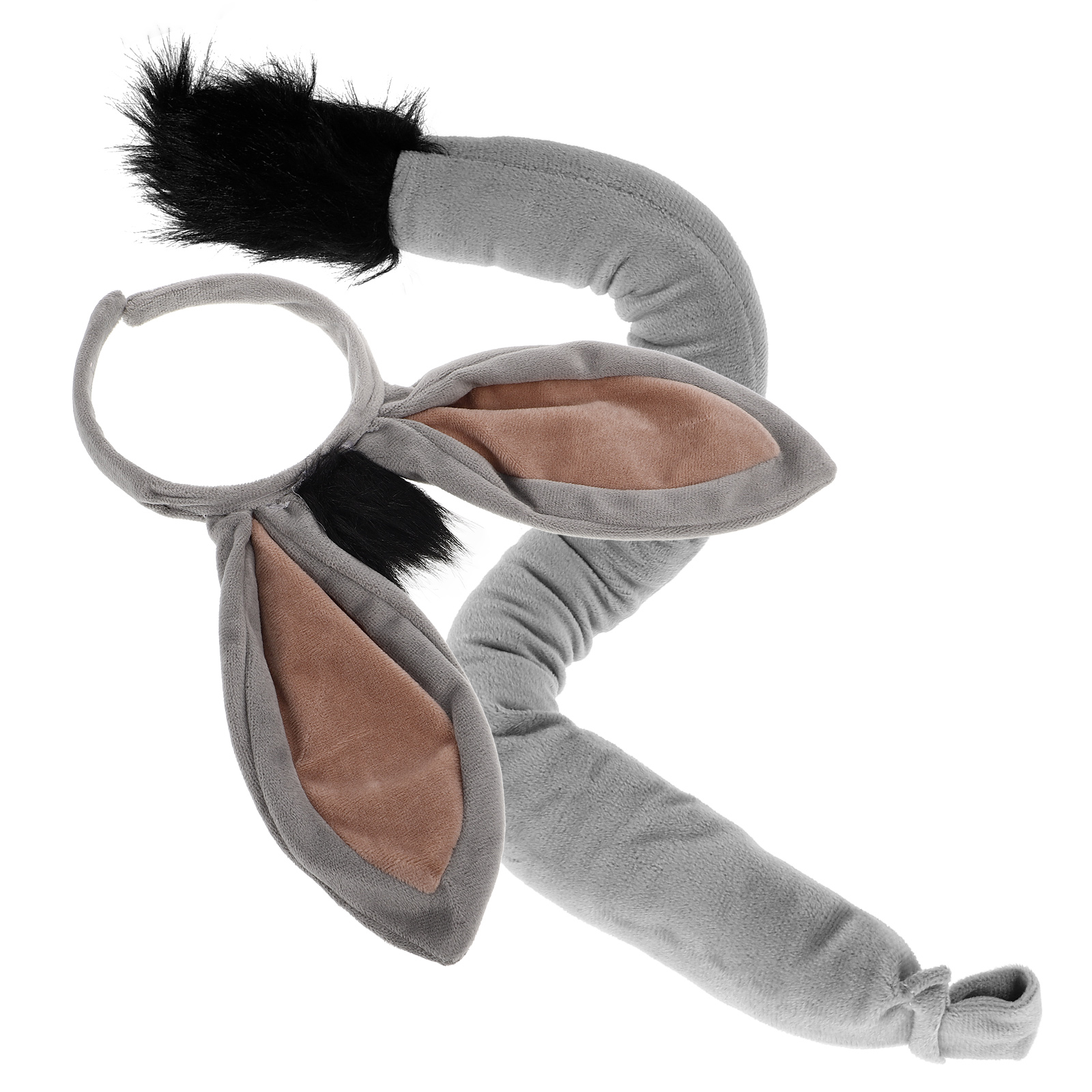Kids Outdoor Zoo - Donkey Ears Headband Tail Set Animal