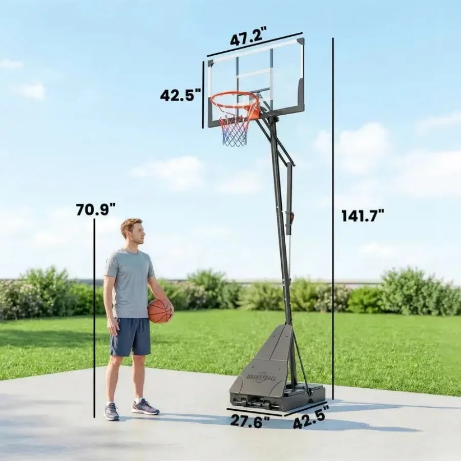Portable Basketball Hoop Outdo - Basketball Hoop Outdoor 评论和价格