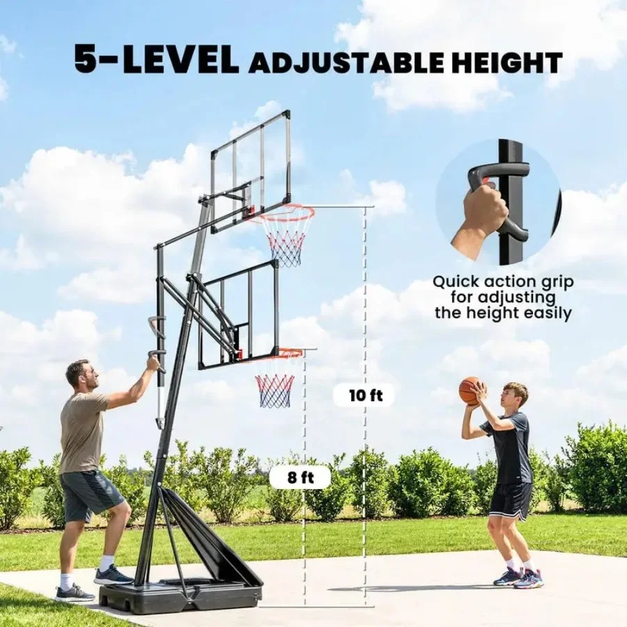 Portable Basketball Hoop Outdo - Basketball Hoop Outdoor 评论和价格