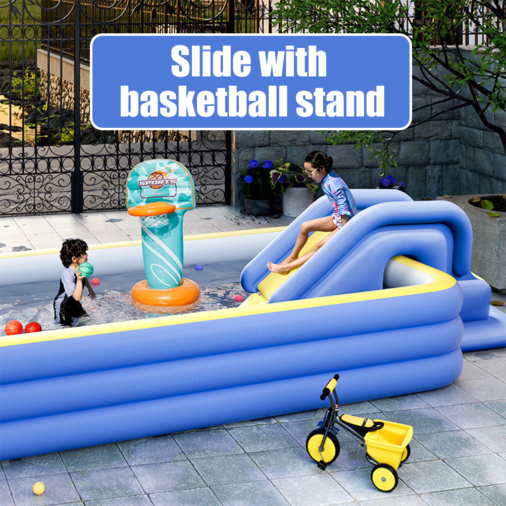 Inflatable Water Slide Compact - Kids Outdoor Climbing 评论和价格