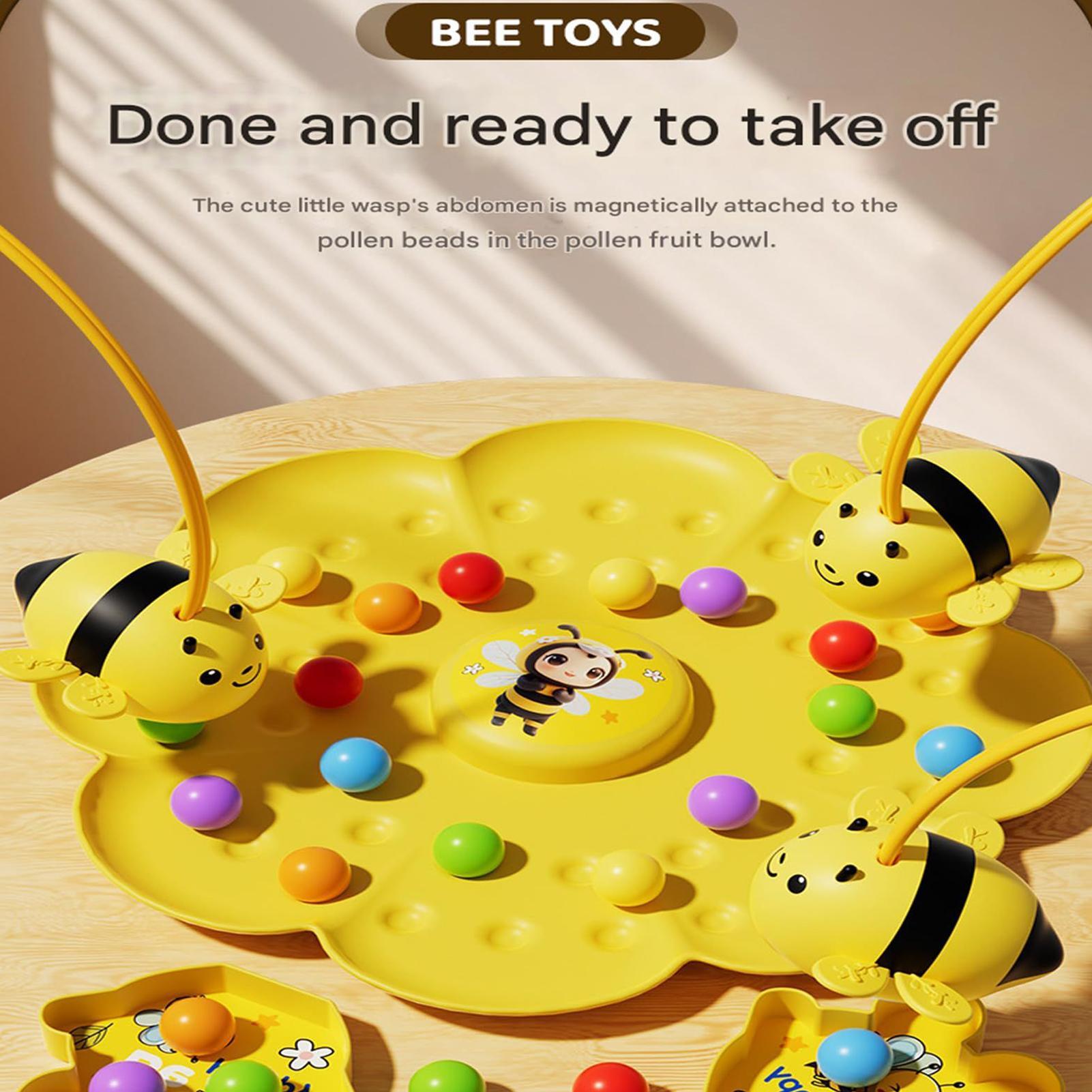 Educational Magnetic Bee Toy - - Kids Outdoor Games For Party 评论和价格