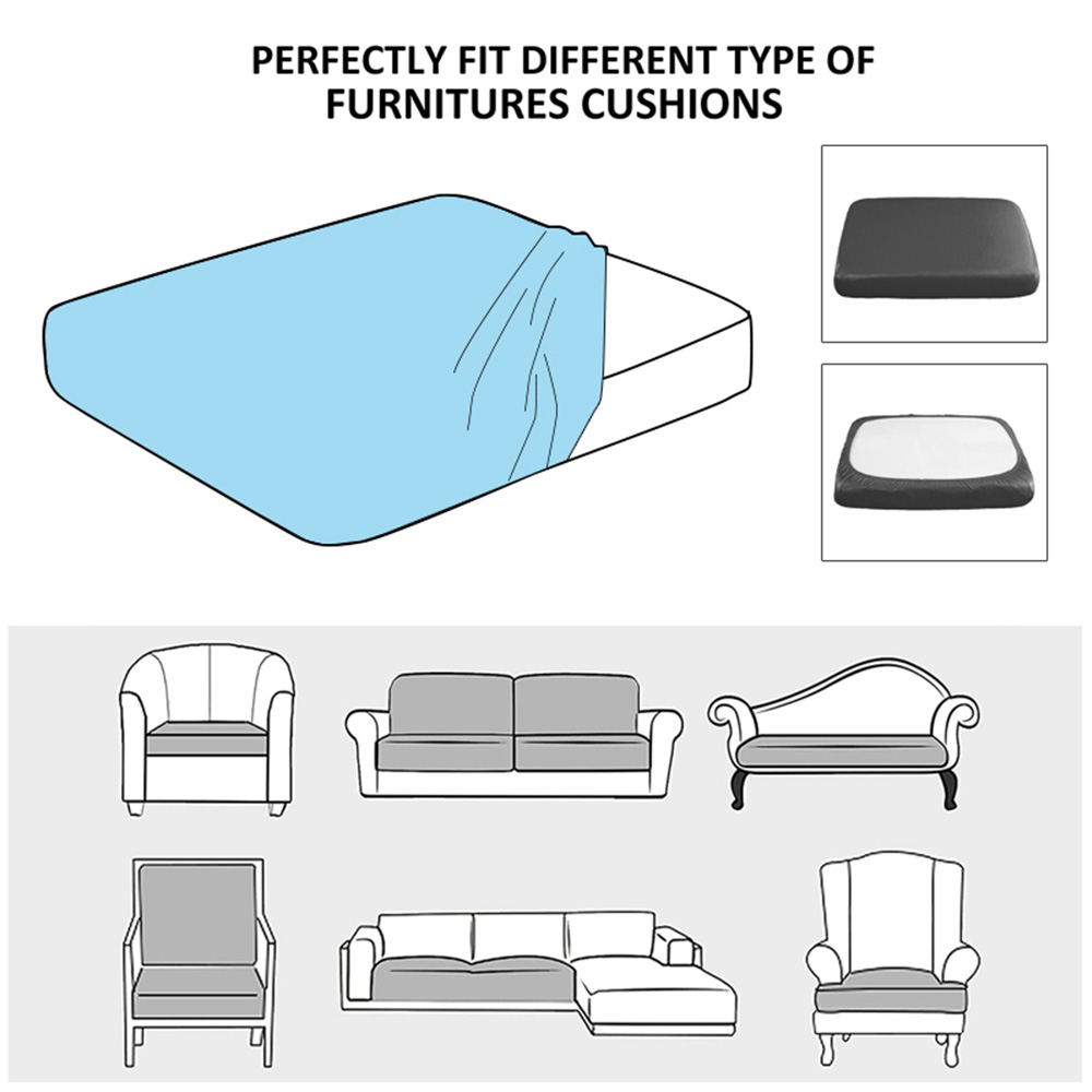 1pc Waterproof Sofa Cushion Co - Kids Outdoor Furniture Set 评论和价格