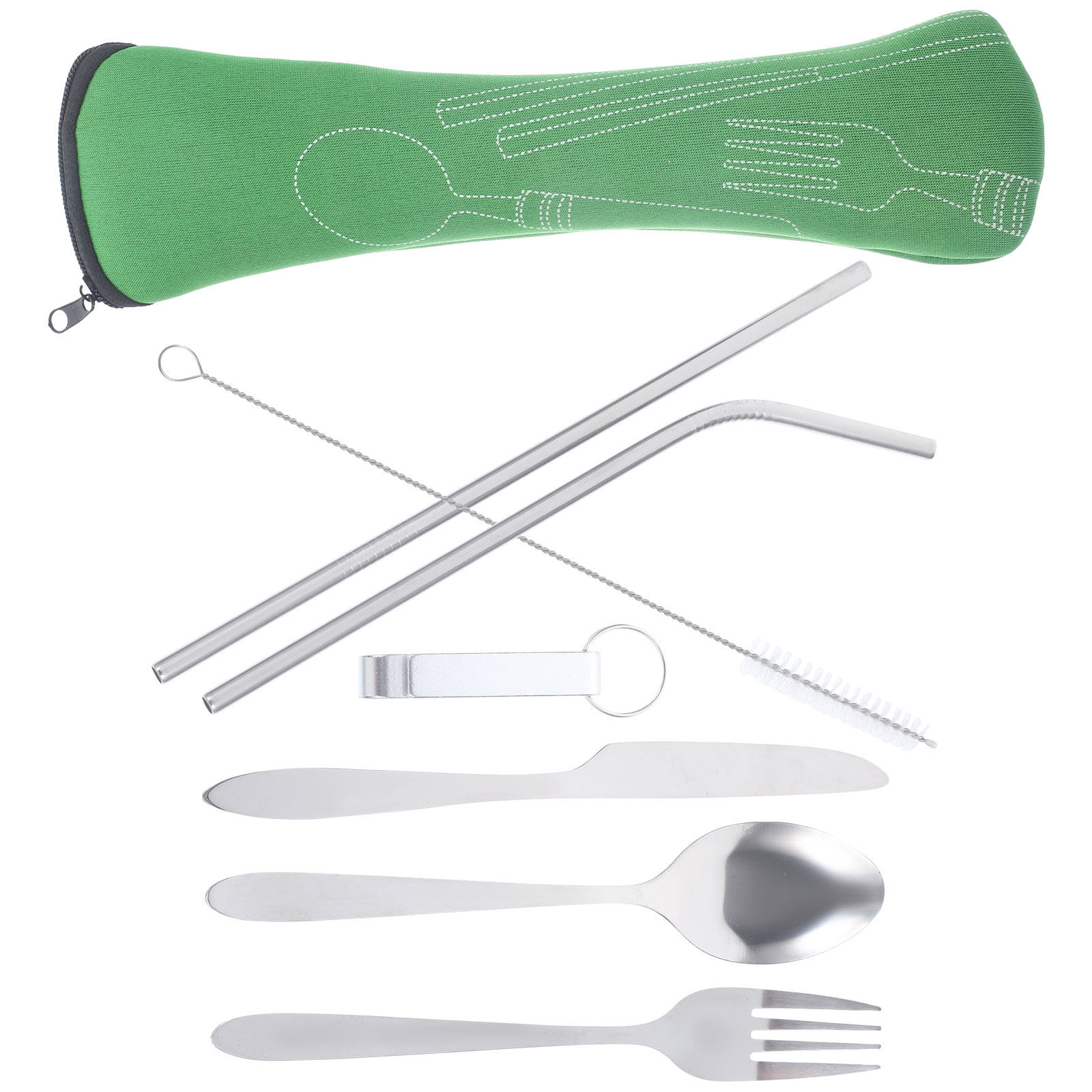 1Set Exquisite Stainless Steel - Kids Outdoor Dining Set 评论和价格