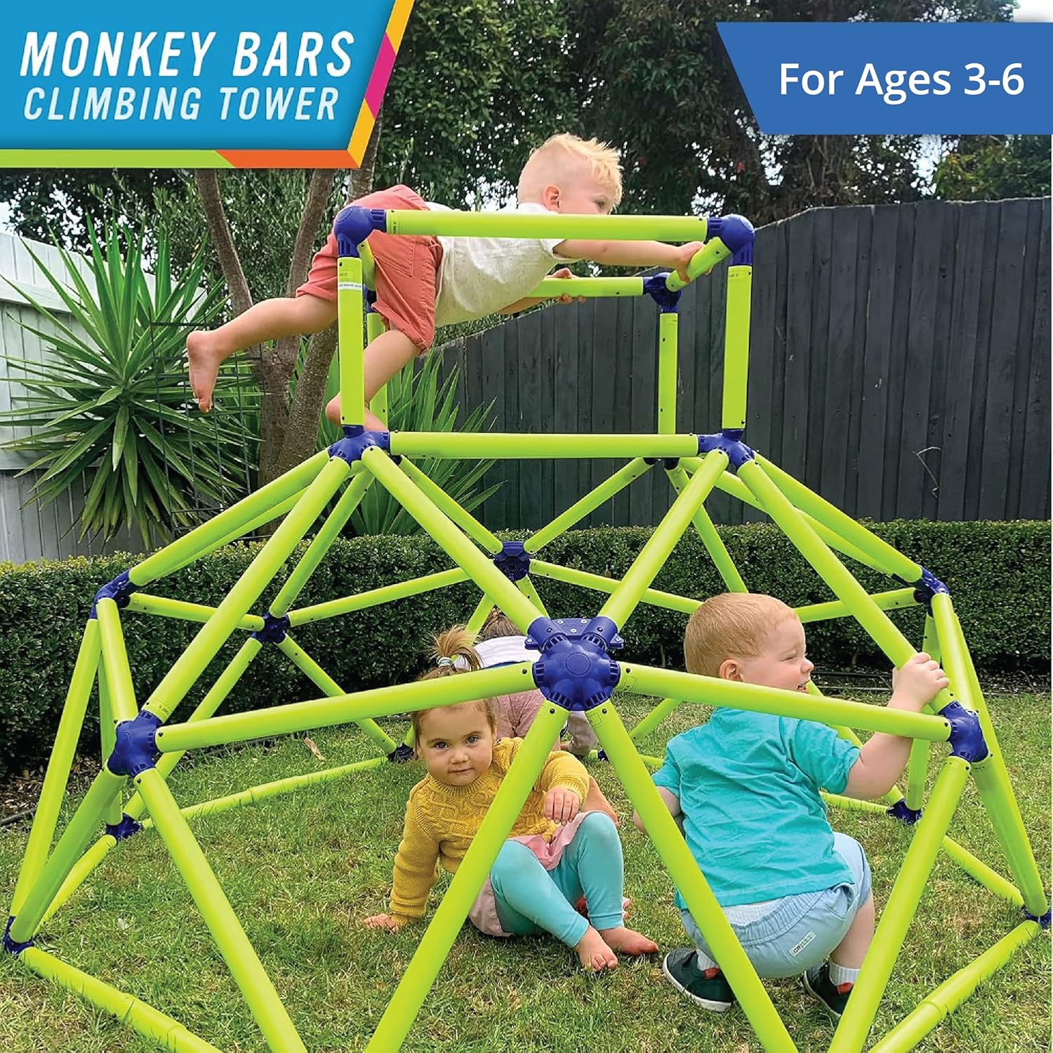 Eezy Peezy Climber with Top -  - Kids Outdoor Dome Climber 评论和价格