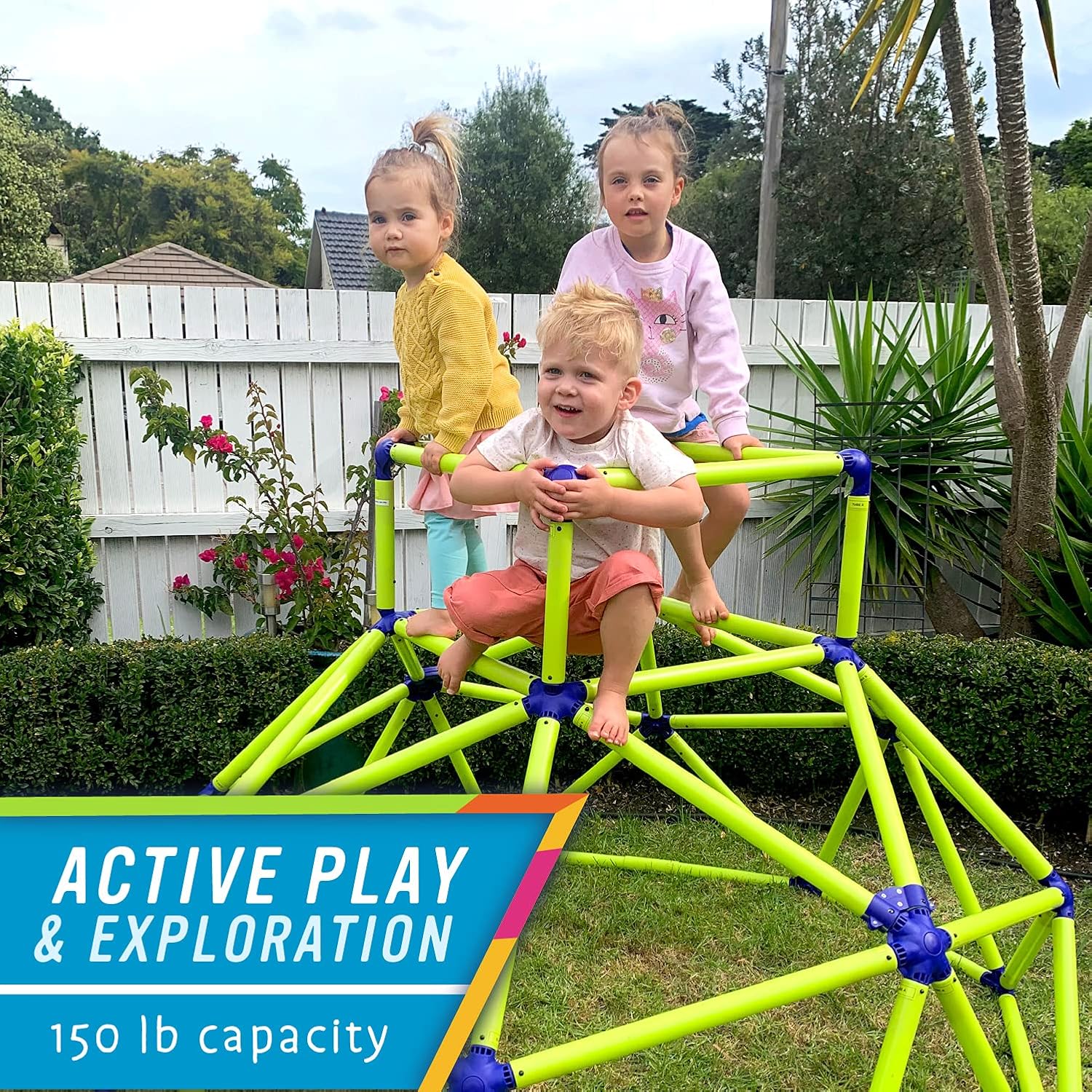 Eezy Peezy Climber with Top -  - Kids Outdoor Dome Climber 评论和价格