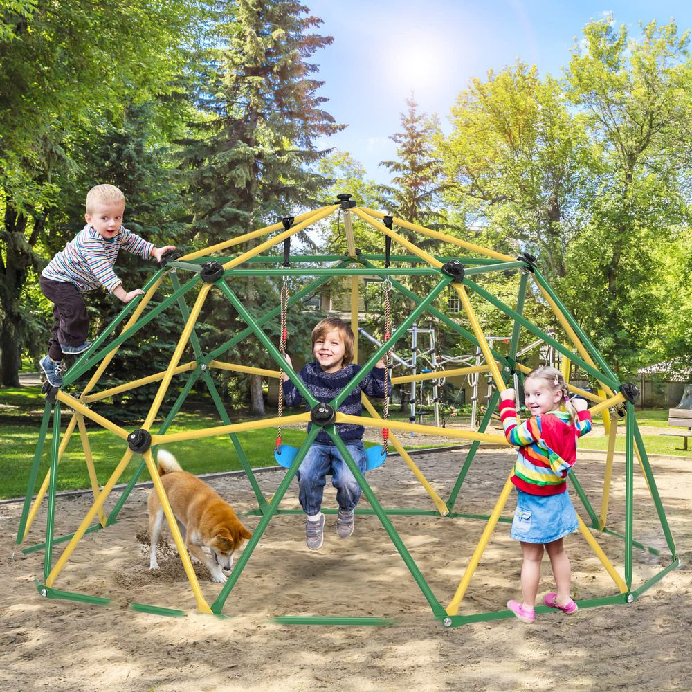 Climbing Dome, 10FT Dome Climb - Kids Outdoor Dome Climber 评论和价格