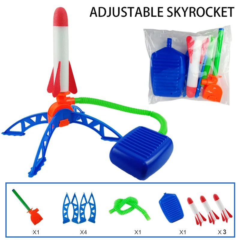 Air Rocket Foot Pump Launcher  - Kids Outdoor Jumpsuit 评论和价格