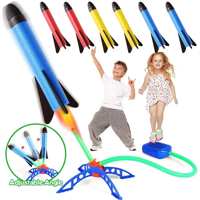Air Rocket Foot Pump Launcher  - Kids Outdoor Jumpsuit 评论和价格