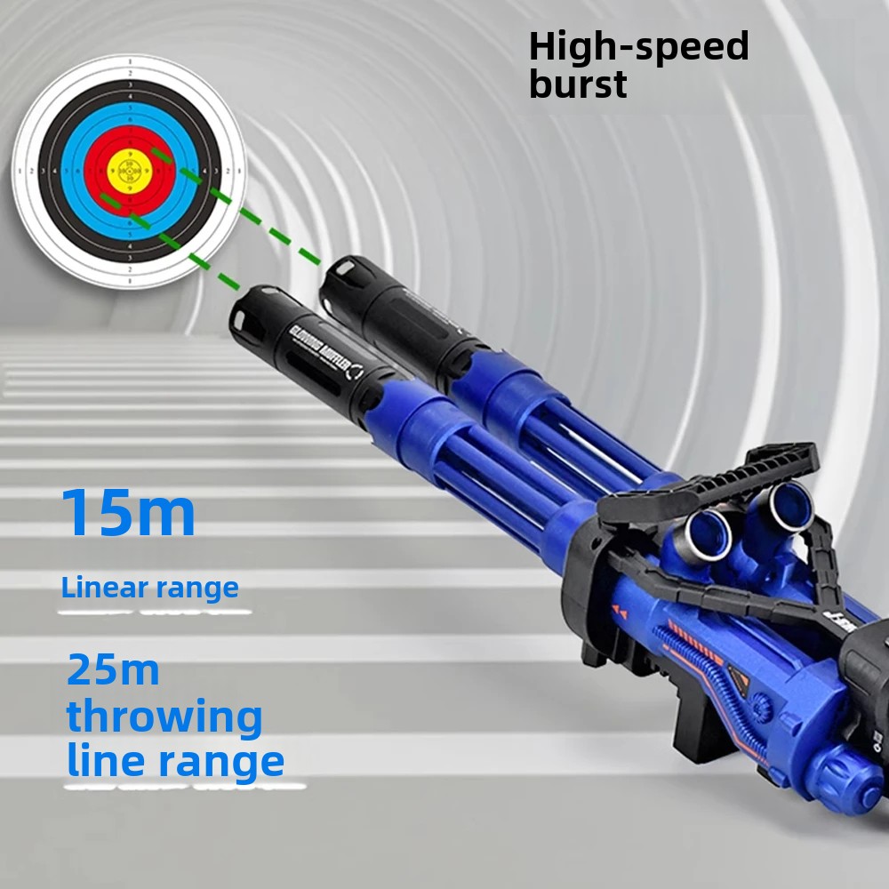 High-Speed Gatling Electric Ba - Kids Outdoor Games For Party 评论和价格