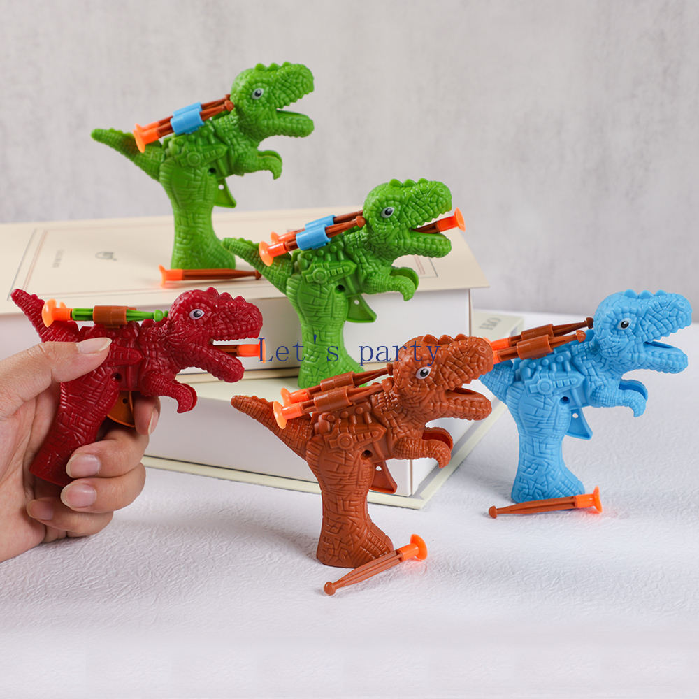 5Pcs Dinosaur Soft Bullet Gun  - Kids Outdoor Easter Toys 评论和价格