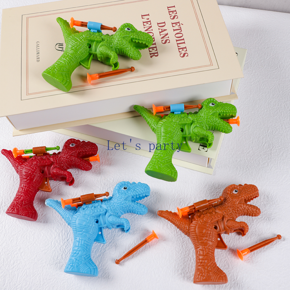 5Pcs Dinosaur Soft Bullet Gun  - Kids Outdoor Easter Toys 评论和价格