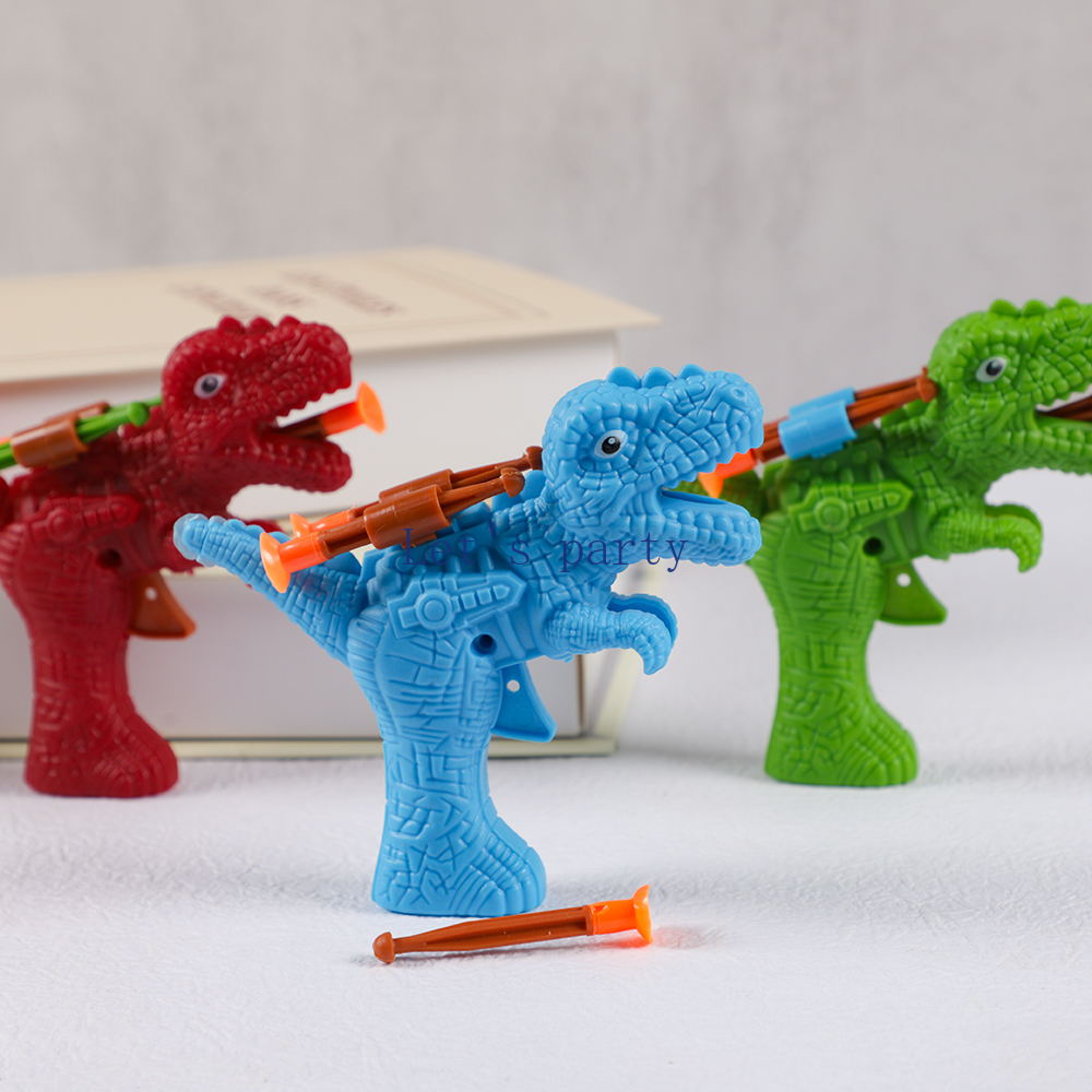 5Pcs Dinosaur Soft Bullet Gun  - Kids Outdoor Easter Toys 评论和价格