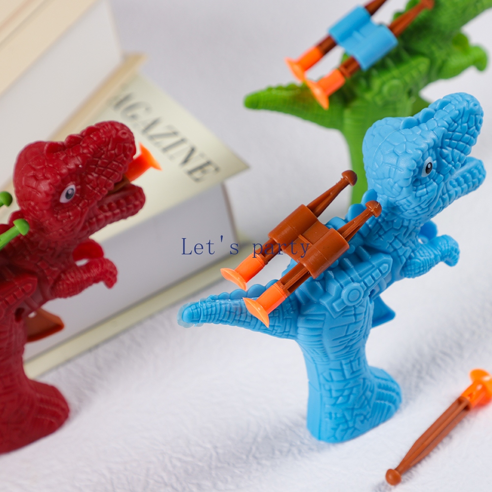 5Pcs Dinosaur Soft Bullet Gun  - Kids Outdoor Easter Toys 评论和价格