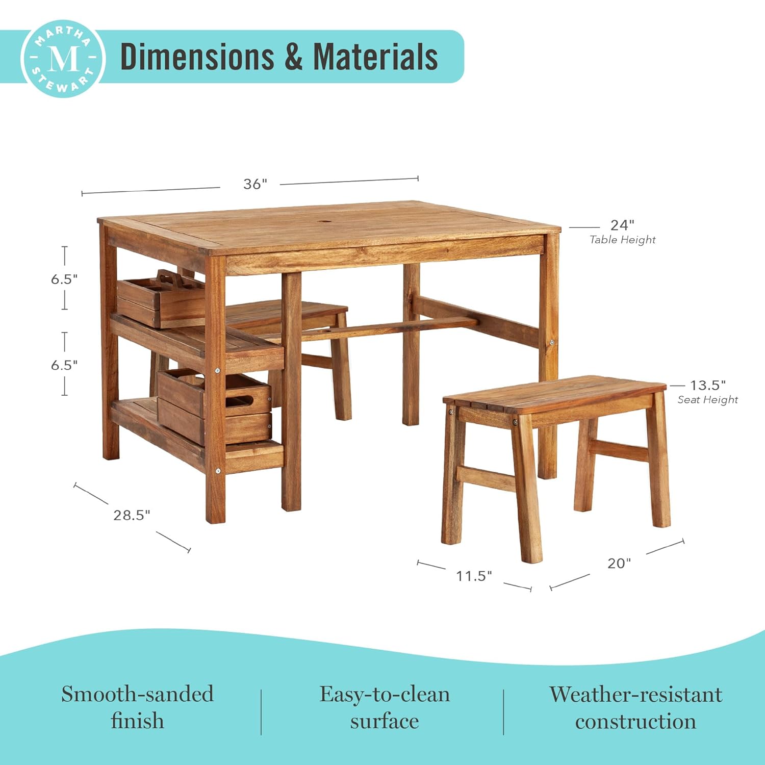 Kids Outdoor Table & Bench Set - Kids Outdoor Furniture Set 评论和价格