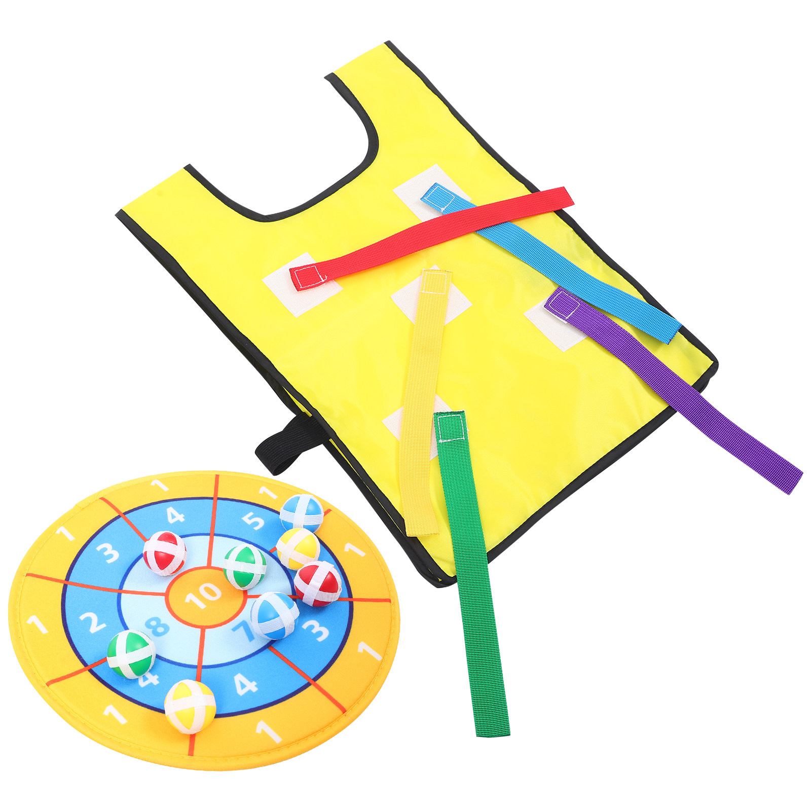 1Set Sticky Ball Vest Kit for  - Kids Outdoor Vest 评论和价格
