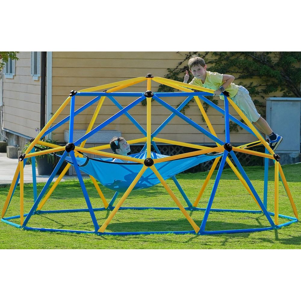 10T Climbing Dome with Hammock - Kids Outdoor Climbing Equipment 评论和价格