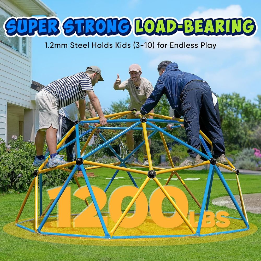 10T Climbing Dome with Hammock - Kids Outdoor Climbing Equipment 评论和价格