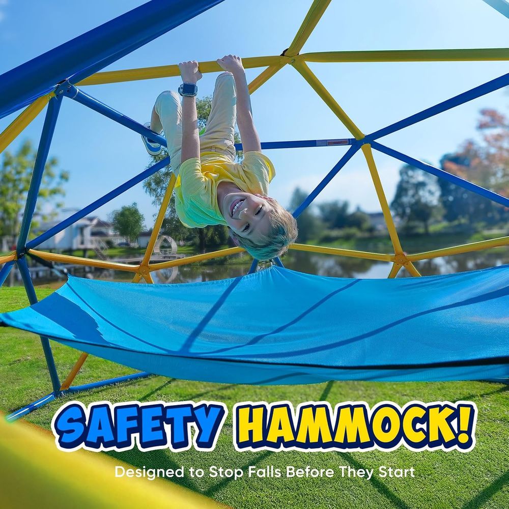 10T Climbing Dome with Hammock - Kids Outdoor Climbing Equipment 评论和价格