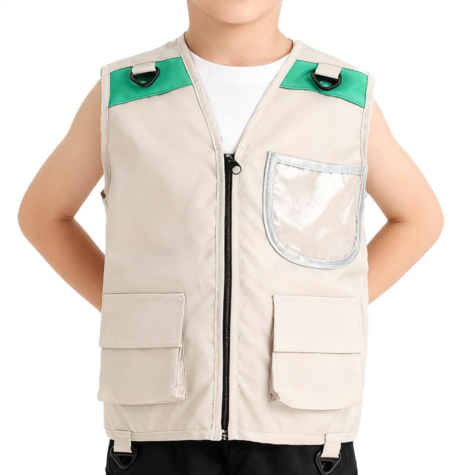 Kids Explorer Vest Costume Saf - Kids Outdoor Vest 评论和价格