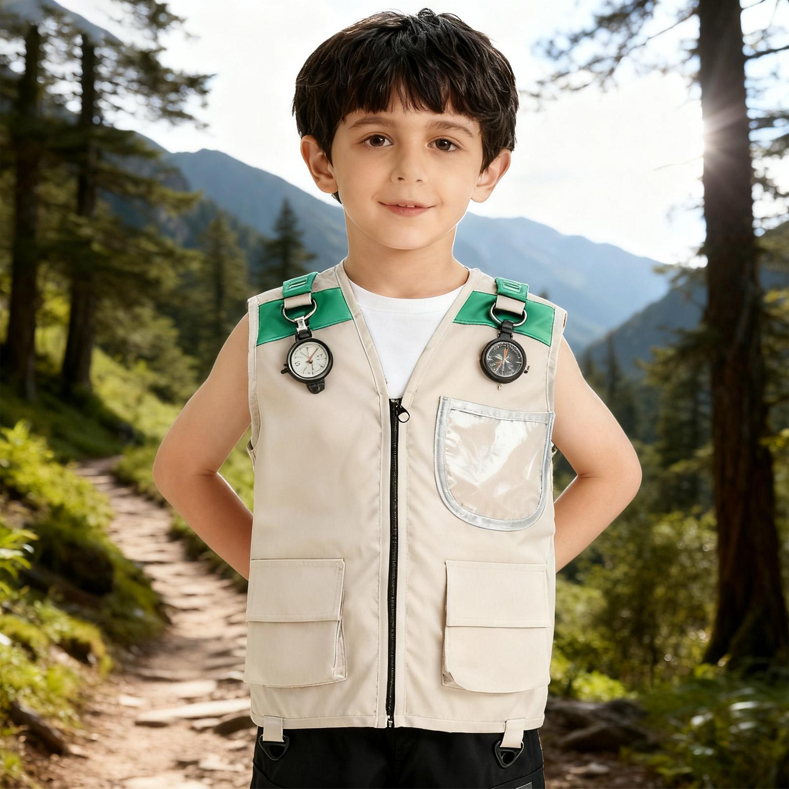Kids Explorer Vest Costume Saf - Kids Outdoor Vest 评论和价格