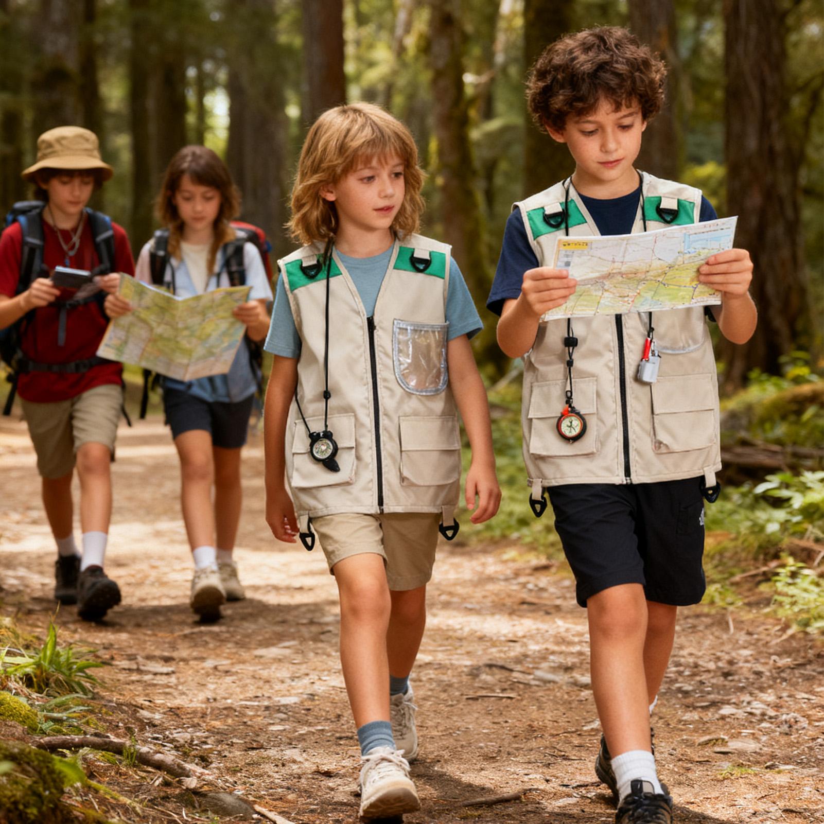 Kids Explorer Vest Costume Saf - Kids Outdoor Vest 评论和价格