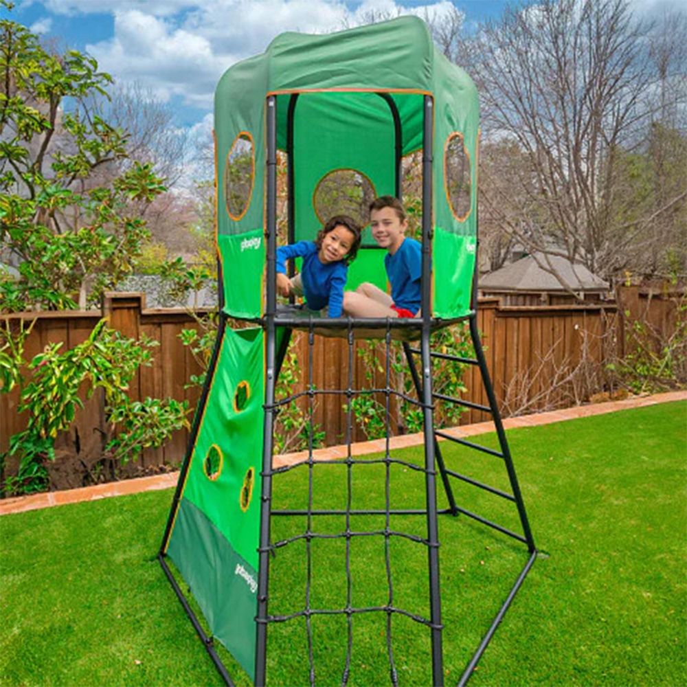 Large Climbing Tower 8.5ft Kid - Kids Outdoor Climbing Equipment 评论和价格