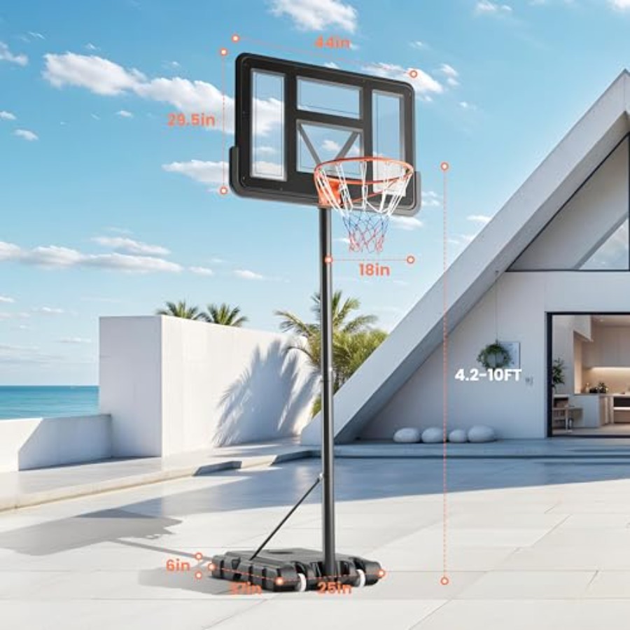 Outdoor adjustable basketball  - Kids Outdoor Basketball 评论和价格