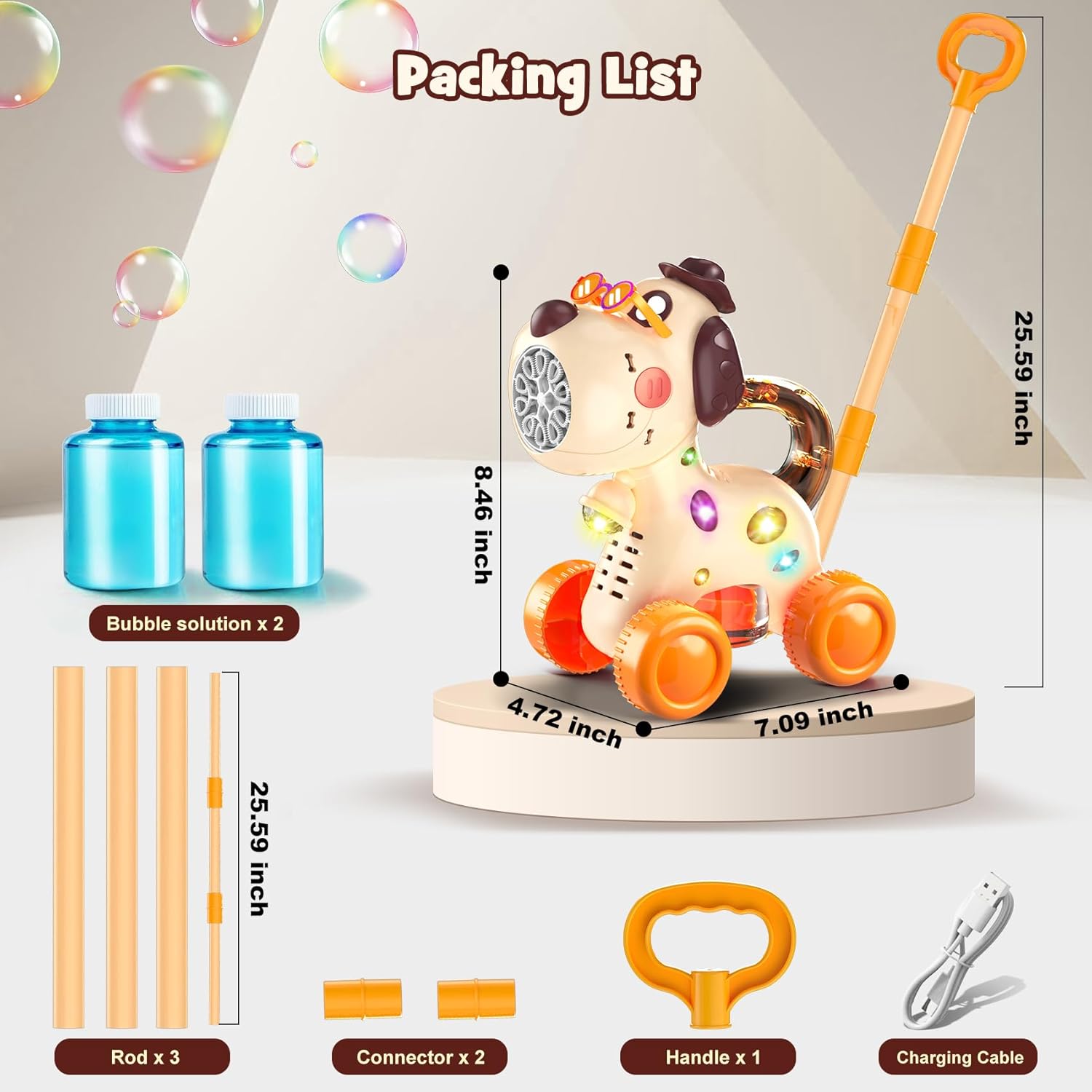 Bubble Machine for Toddlers 1- - Kids Outdoor Easter Toys 评论和价格
