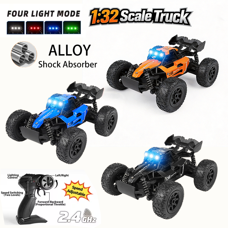 Alloy RC Car 1:32 Scale 2WD 2. - Kids Outdoor Climbing Equipment 评论和价格