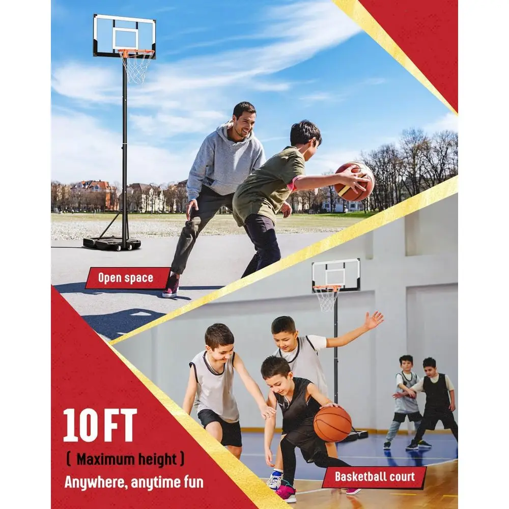 Outdoor Adjustable Basketball  - Kids Outdoor Basketball 评论和价格