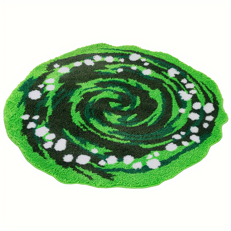 VIKAMA Green Round Plush Carpe - Kids Outdoor Folding Table 评论和价格