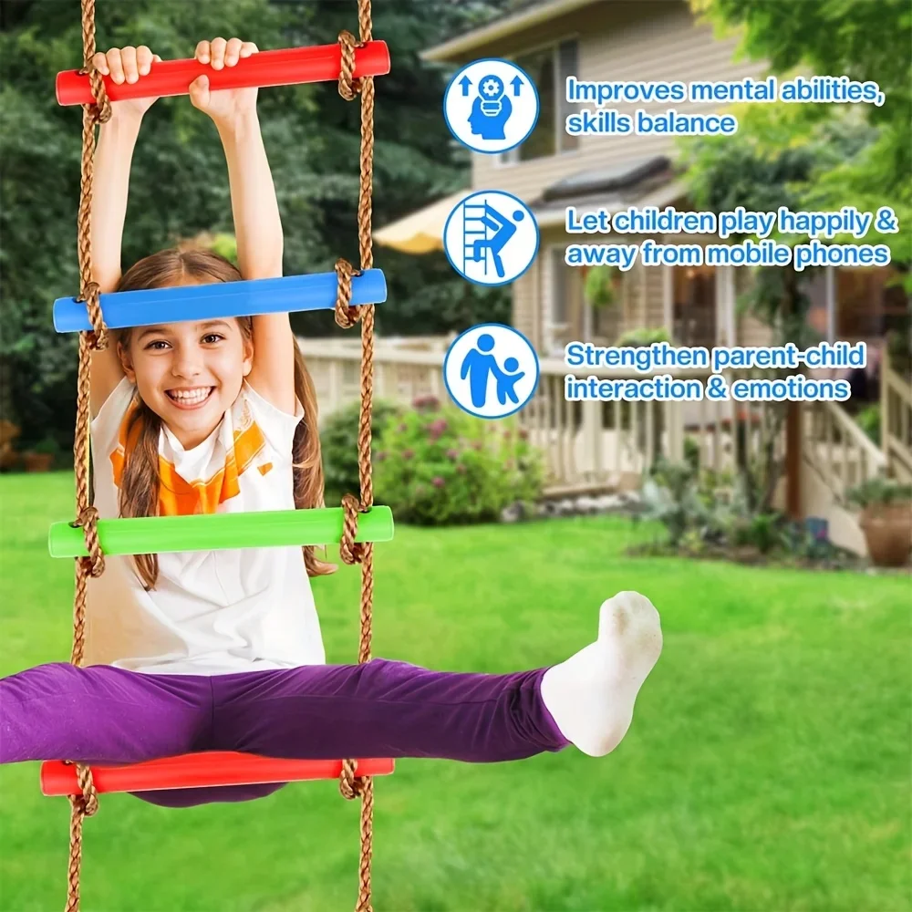 1pc Colorful Kids Climbing Lad - Kids Outdoor Climbing Equipment 评论和价格