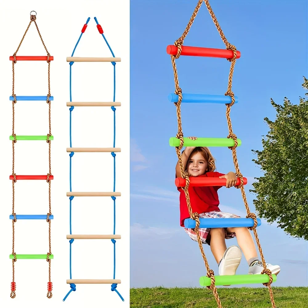 1pc Colorful Kids Climbing Lad - Kids Outdoor Climbing Equipment 评论和价格