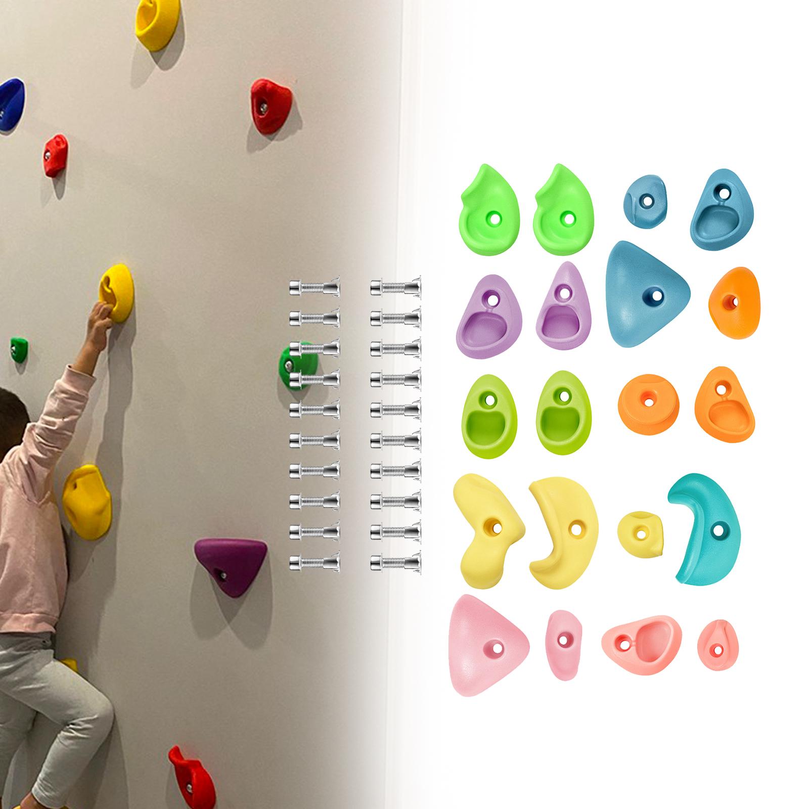 Rock Climbing Holds Anti Slip  - Kids Outdoor Climbing Equipment 评论和价格