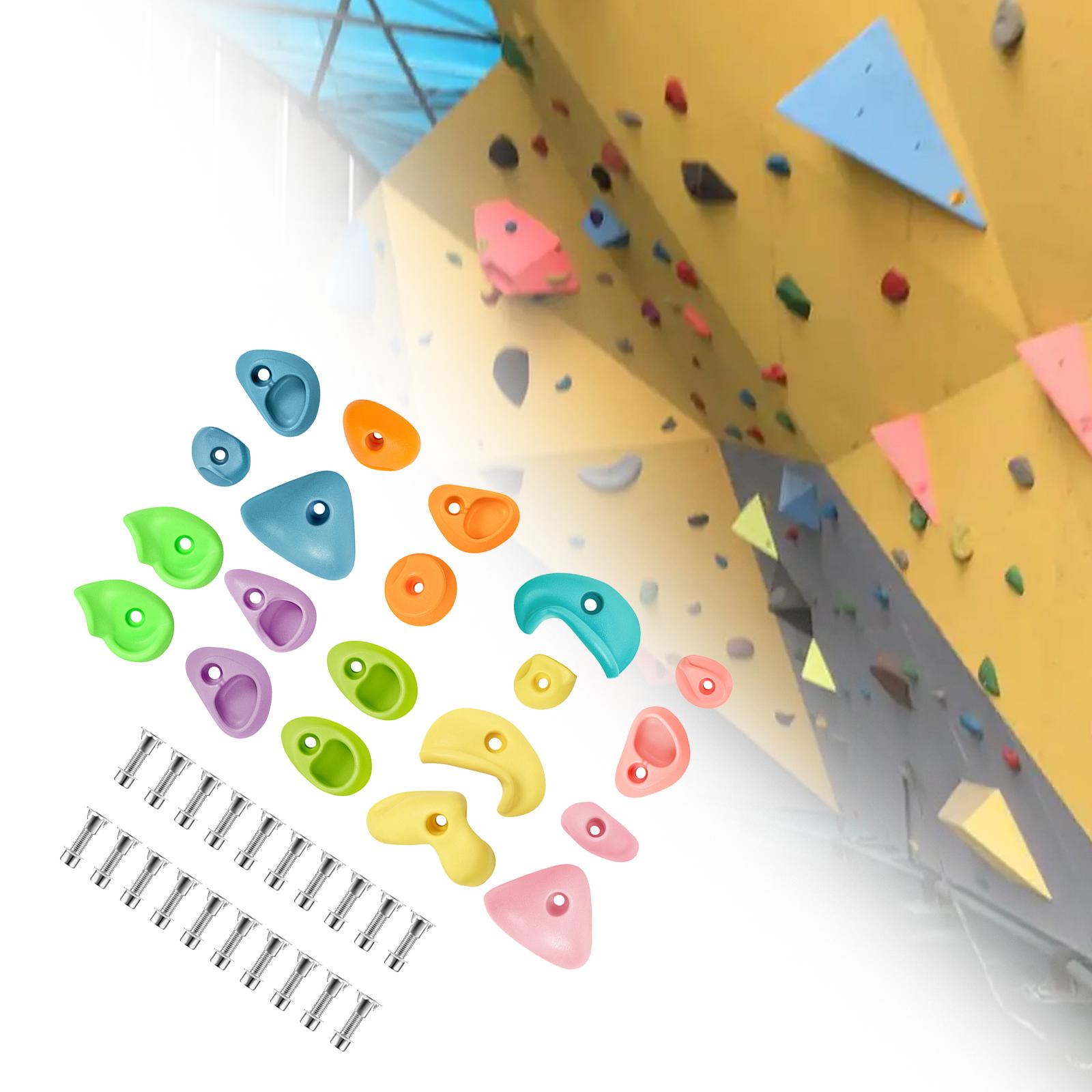 Rock Climbing Holds Anti Slip  - Kids Outdoor Climbing Equipment 评论和价格
