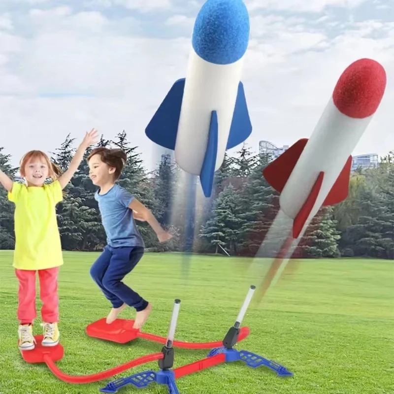 Air Rocket Foot Pump Launcher  - Kids Outdoor Jumpsuit 评论和价格