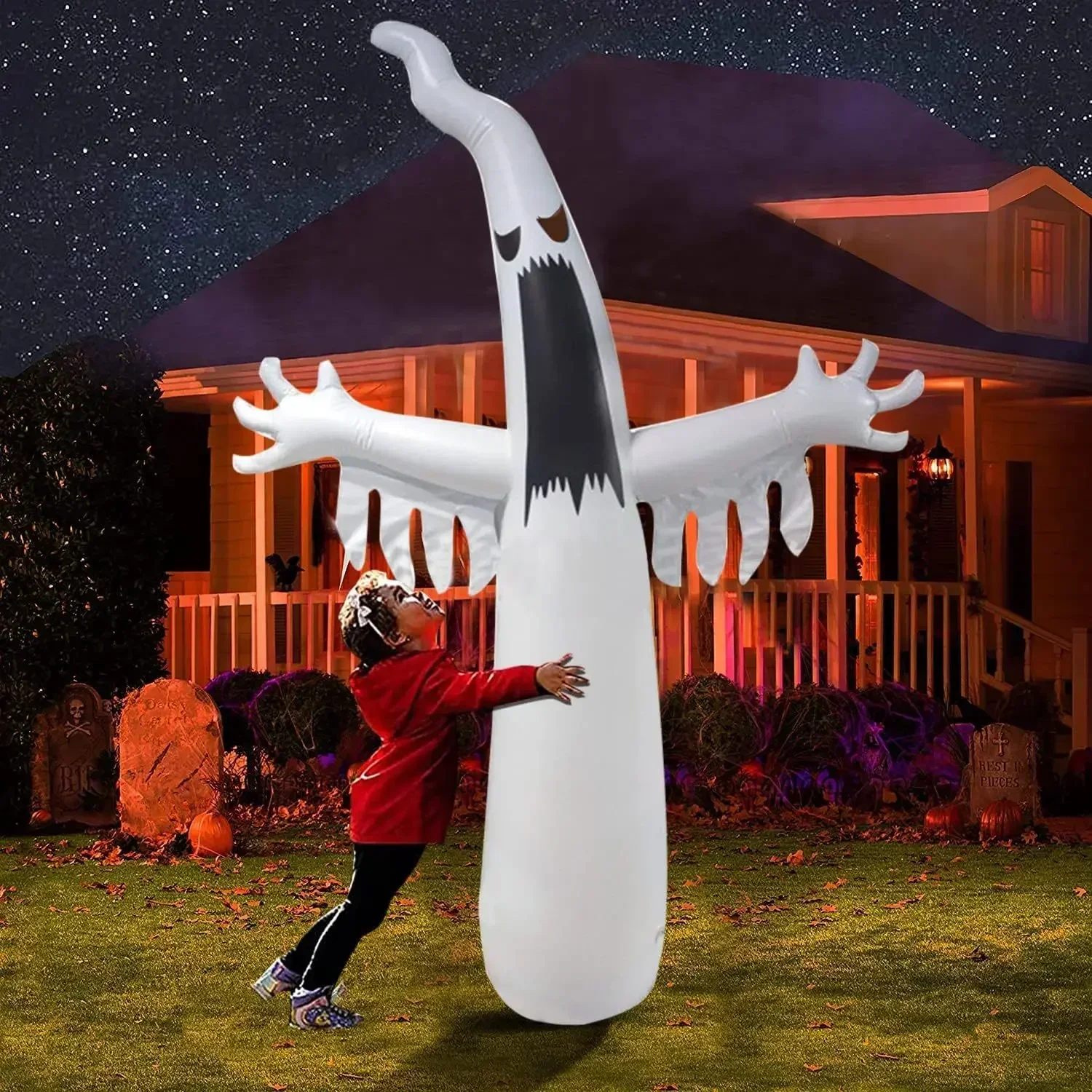 Halloween Inflatable Scary Gho - Kids Outdoor Easter Toys 评论和价格