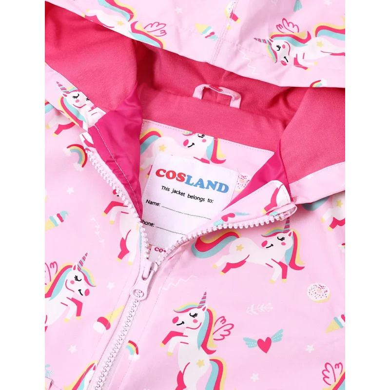 Kids Unicorn Costume Girls Rai - Kids Outdoor Jumpsuit 评论和价格