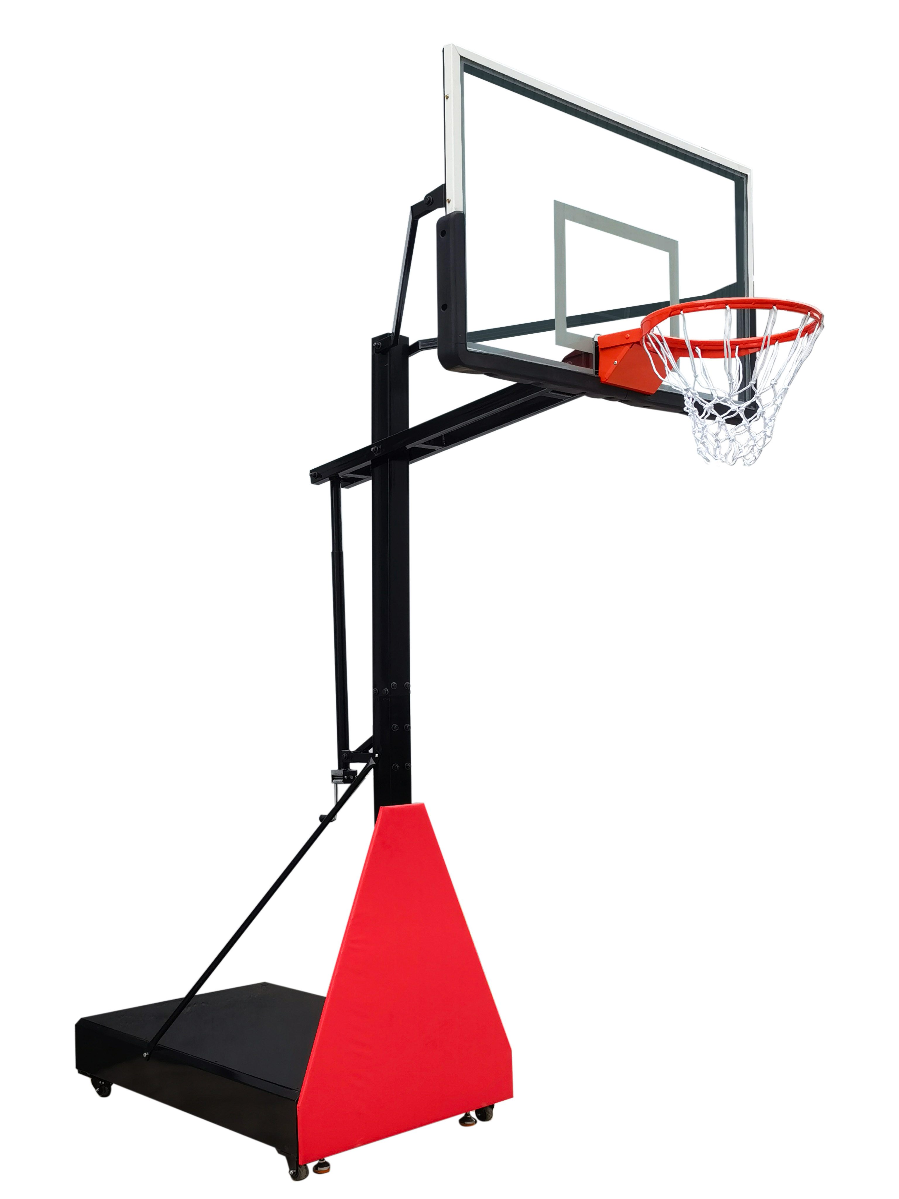 Adjustable-height Mobile Baske - Basketball Hoop Outdoor 评论和价格