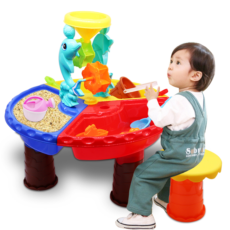 1 Set Children Beach Table San - Kids Outdoor Folding Table 评论和价格