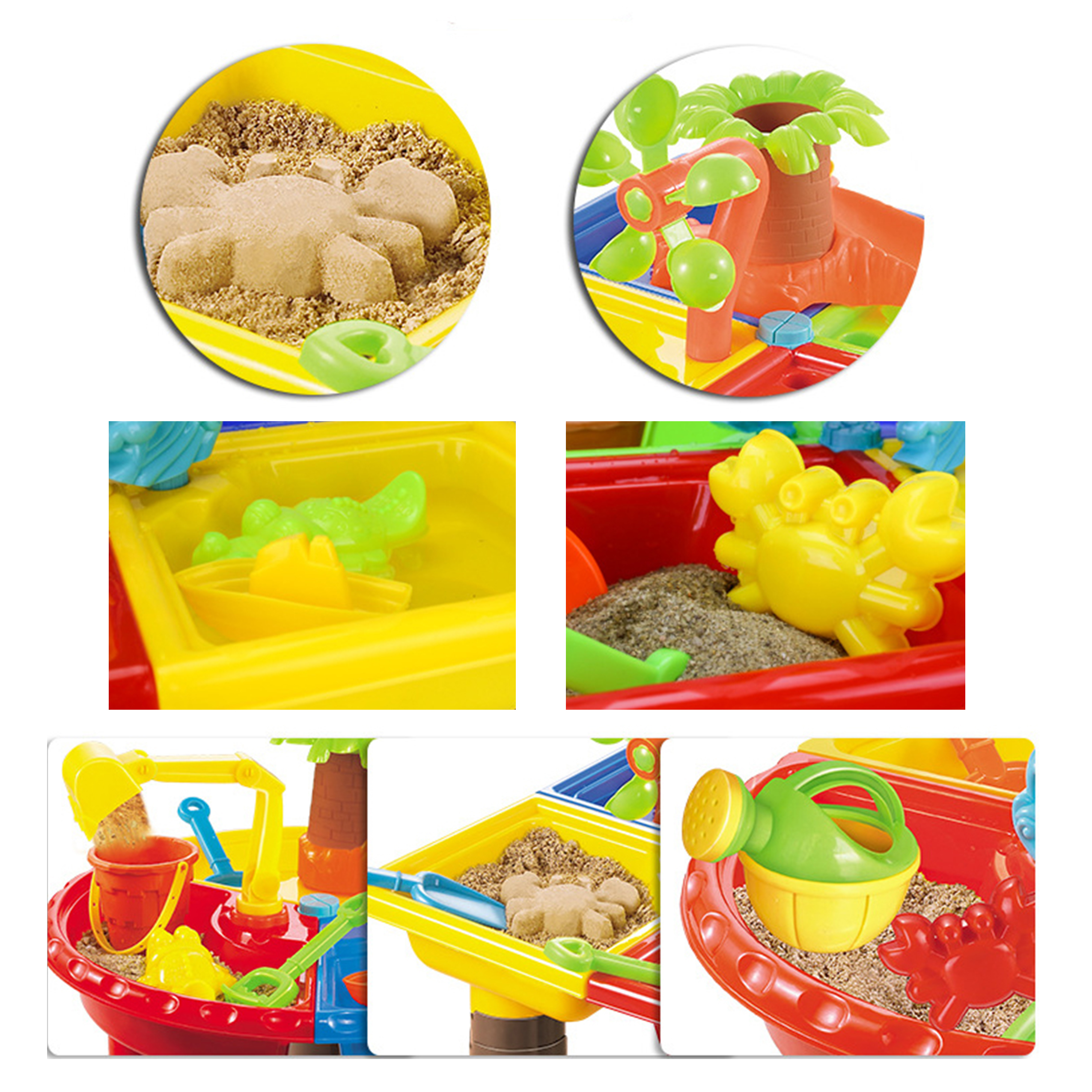 1 Set Children Beach Table San - Kids Outdoor Folding Table 评论和价格