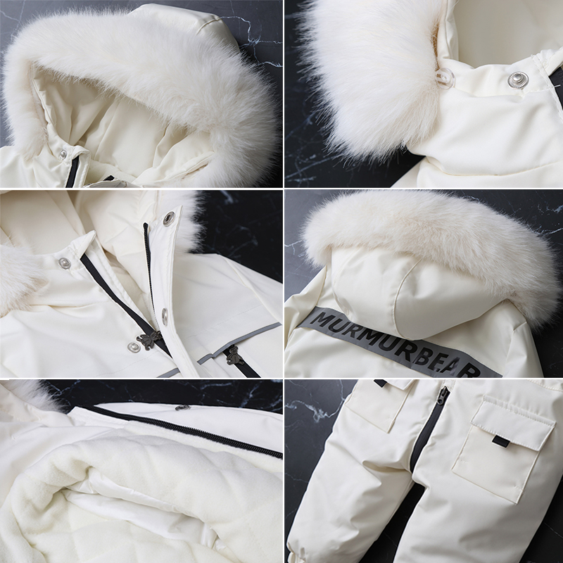 Children Winter Jumpsuit Thick - Kids Outdoor Jumpsuit 评论和价格