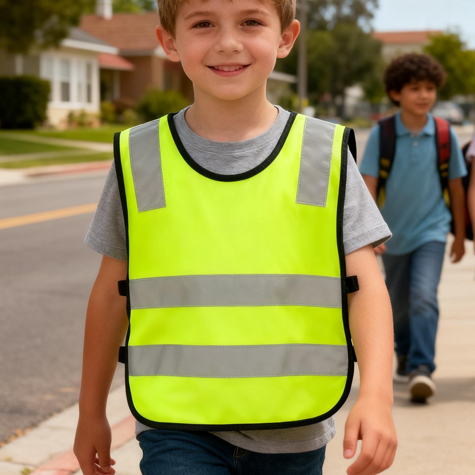 Safety Vest For Kids 10 Pieces - Kids Outdoor Vest 评论和价格