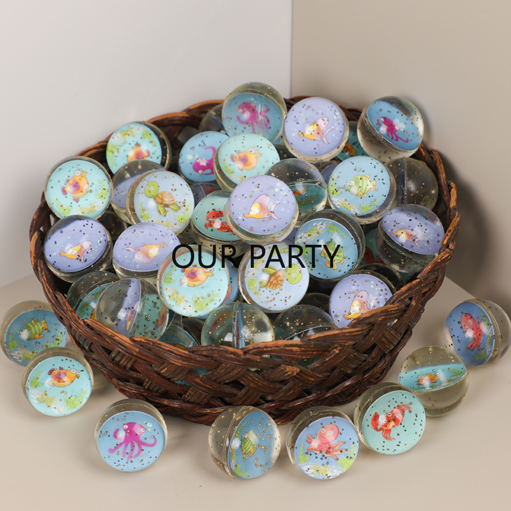 10Pcs Ocean Animal Theme Glitt - Kids Outdoor Easter Toys 评论和价格