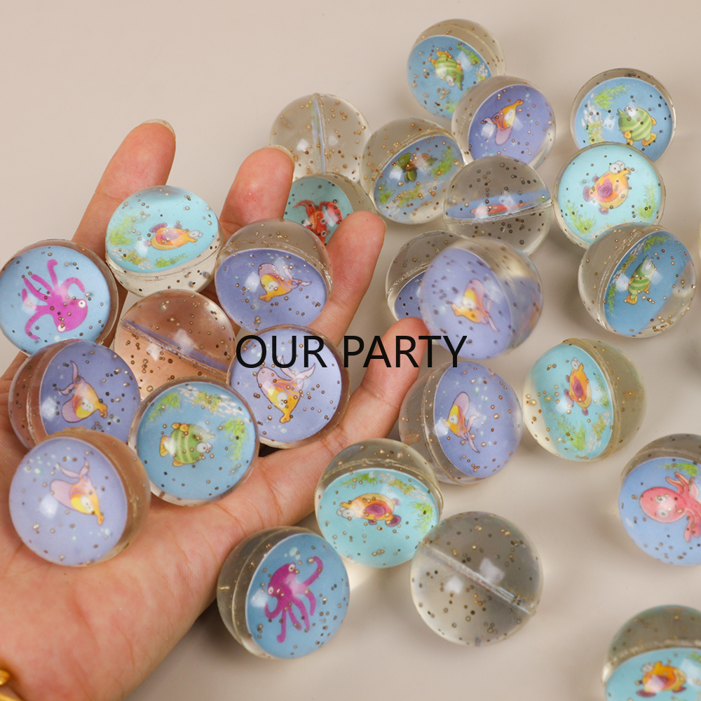 10Pcs Ocean Animal Theme Glitt - Kids Outdoor Easter Toys 评论和价格