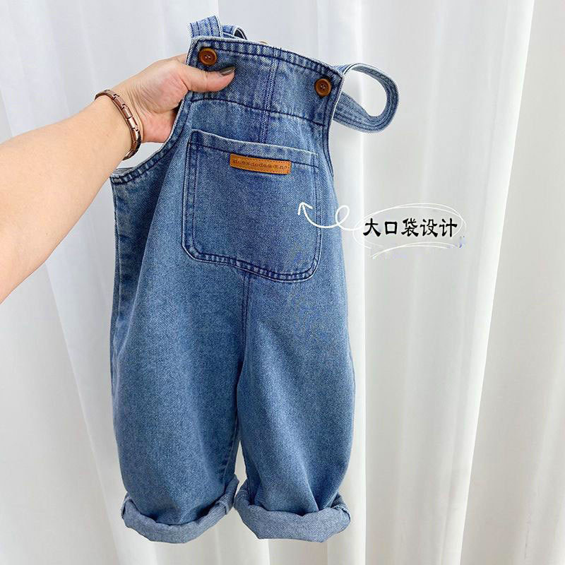 Kids Overalls Denim Jumpsuits  - Kids Outdoor Jumpsuit 评论和价格